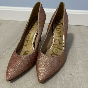 Sam Edelman Rose Gold Hazel Pumps Heels - Size 9.5